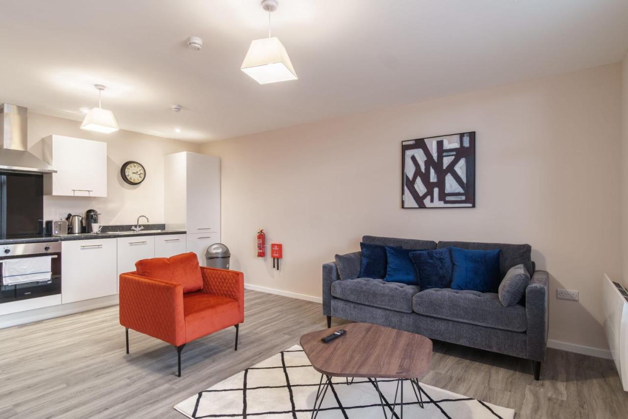 Bright 2 Bed Apartment Manchester - Sleeps 4 Exterior photo